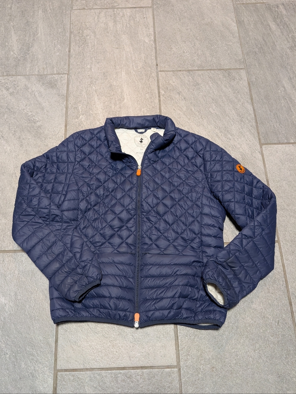 Save The Duck Navy Puffer Jacket